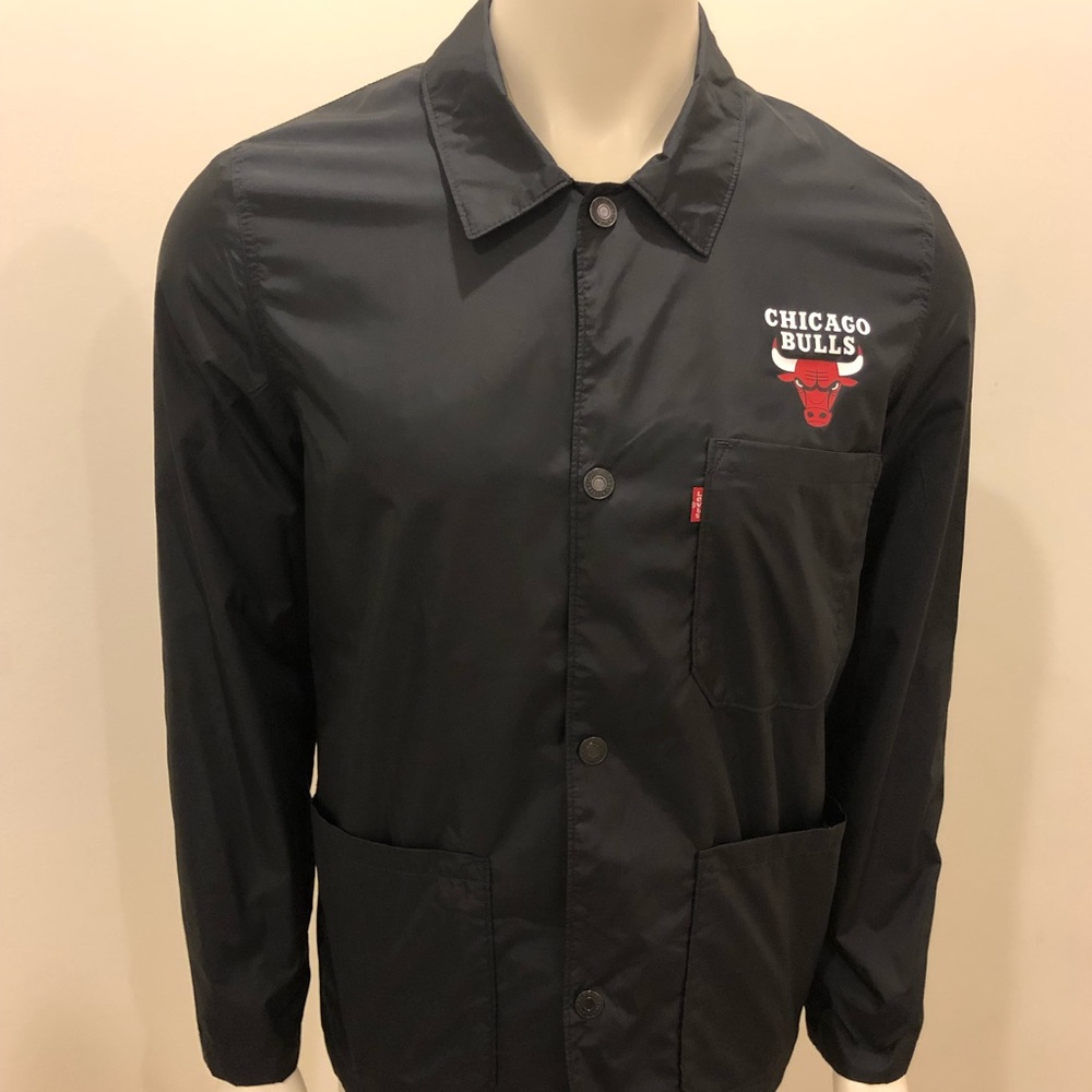 Very rare Levis jacket for NBA ChicagoBulls.